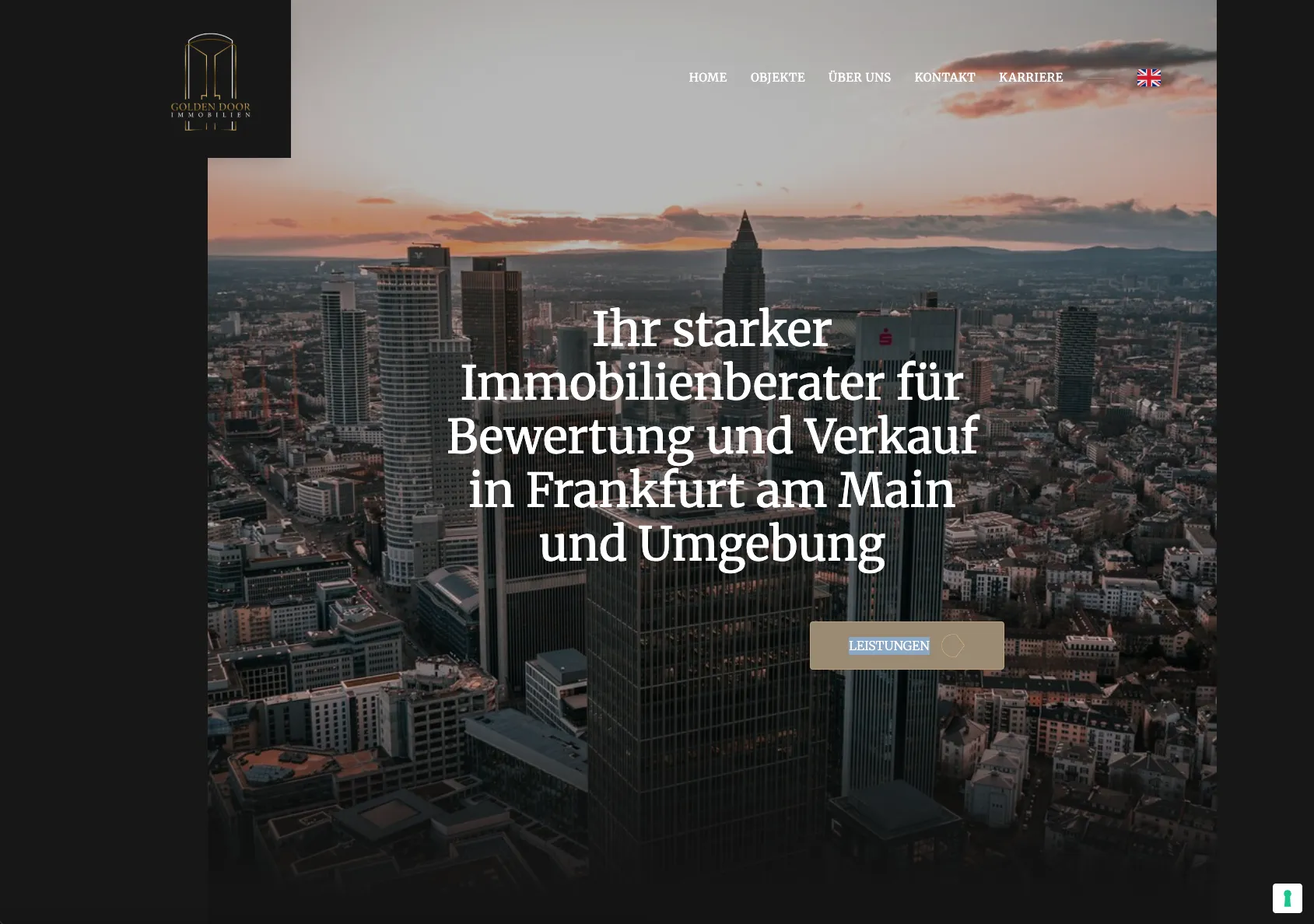 Golden Door Immobilien — Website Case Study von Full Square Studios